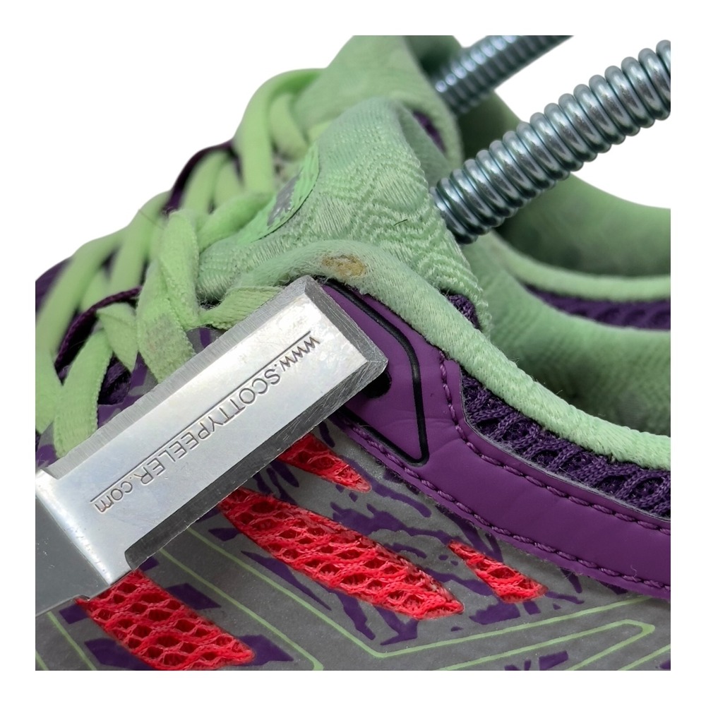 ASICS Gel-Kayano 21 Running Shoes Womens 7.5 Pink Purple Lime Green T5E9N - Picture 12 of 15